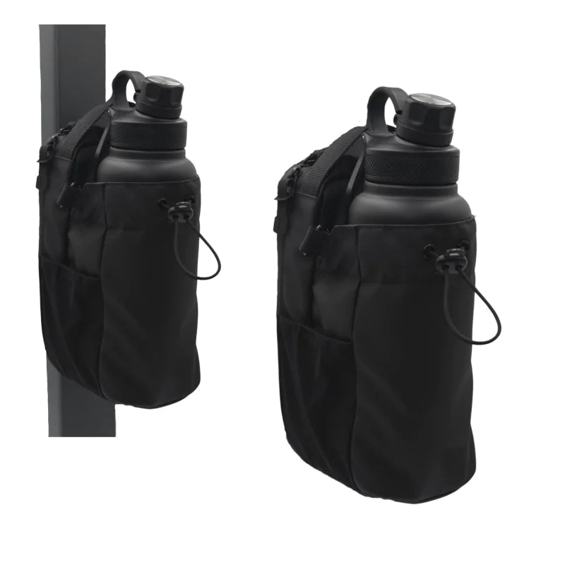 Fitness Bag with Water Bottle Sleeve