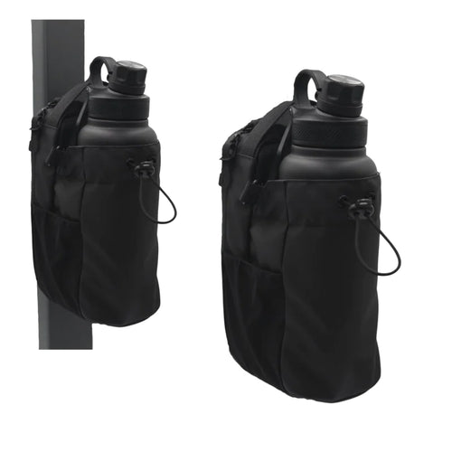 Fitness Bag with Water Bottle Sleeve