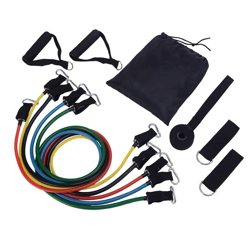 Resistance Band Set – 5 Levels (10–30 lbs)